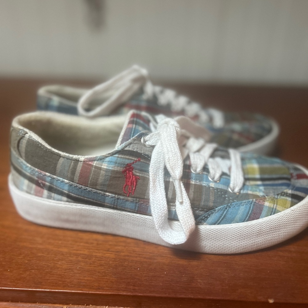 Polo brand sneakers.